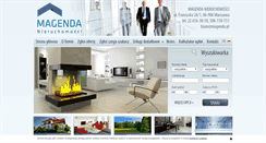 Desktop Screenshot of magenda.pl